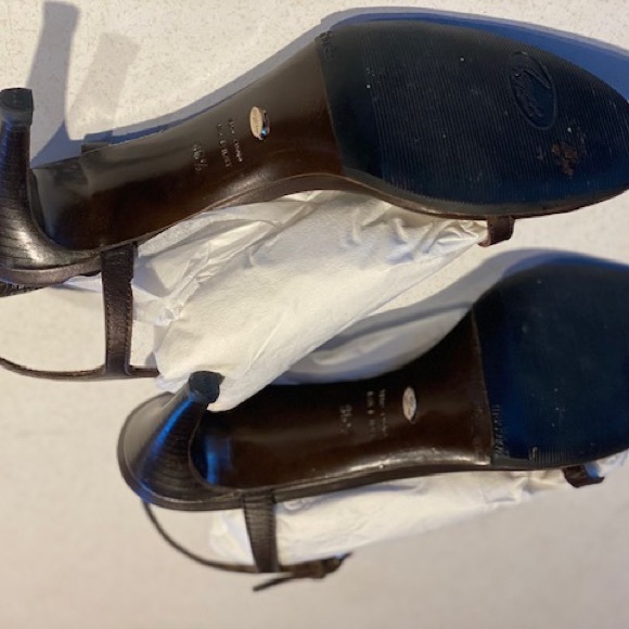 Sergio Rossi Leather Beaded Sandal - Picture 3 of 6